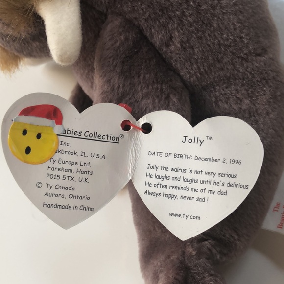 TY Beanie Baby - Jolly - Picture 10 of 15